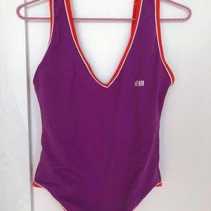 SOLID & STRIPED Michelle One Piece Purple